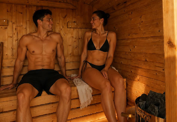 Ultimate Relaxation Experience at Tiki Beach - Option for 60-Minute Massage, 60-Minute Massage with Sauna, or Couple Hot Tub Escape