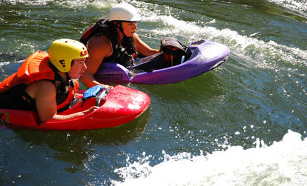 $75 for a White Water Sledging Trip Down the Kaituna River incl. Adventure Photo Pack & Shuttle Transfers Pick-Up & Drop-Off – Options for One, Two, Four or Six People (value up to $924)