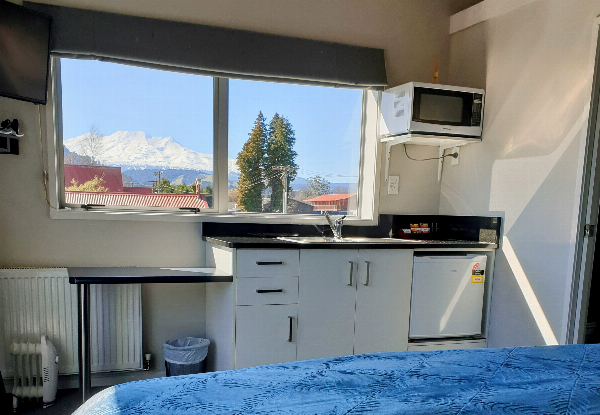One-Night Ensuite King Room Stay for Two People Incl. Breakfast, Hot Tub & Sauna Access at LKNZ Lodge, Ohakune - Valid for Stays During November and first two weeks of December 2026 (Value $251)
