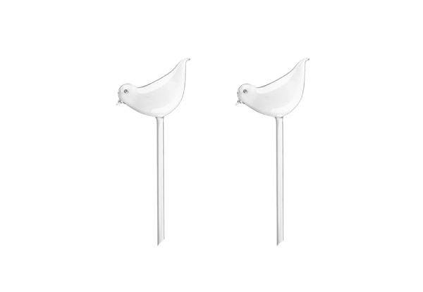 Two-Pack Automatic Water Releasing Garden Stakes - Two Shapes Available & Option for Four-Pack