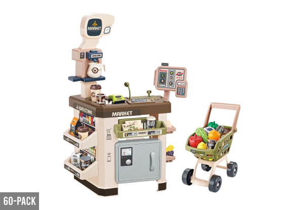 Kids Supermarket Playset - Two Sets Available