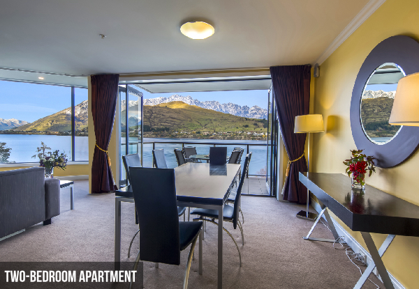 Two Nights for Two People in a Luxury Studio or Four People in a Two Bedroom Apartment in Queenstown - Options for Three or Five Nights