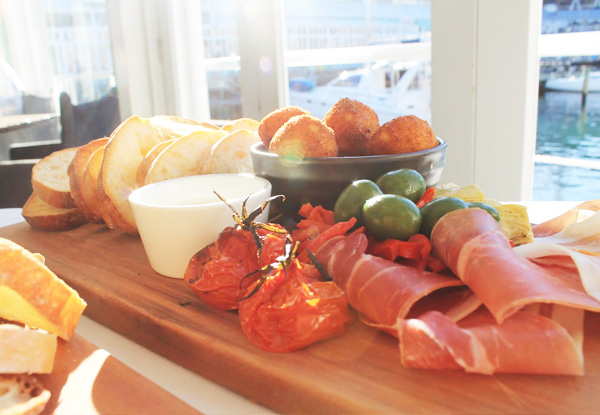 Your Choice of Tasting Board & Glass of Wine or Beer for Two - Options for up to Eight People