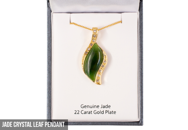 Jade & Gold Jewellery Range - Five Options Available
