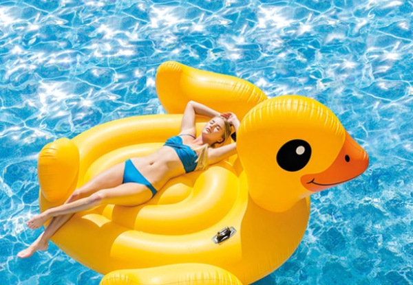 Intex Yellow Mega Duck Island Inflatable