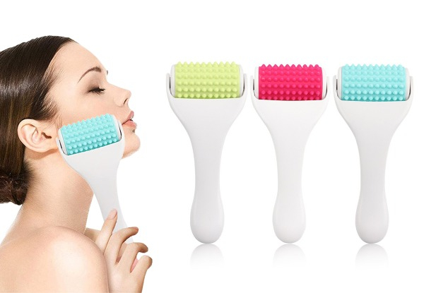 Face & Body Massaging Roller - Three Colours Available & Option for Two-Pack