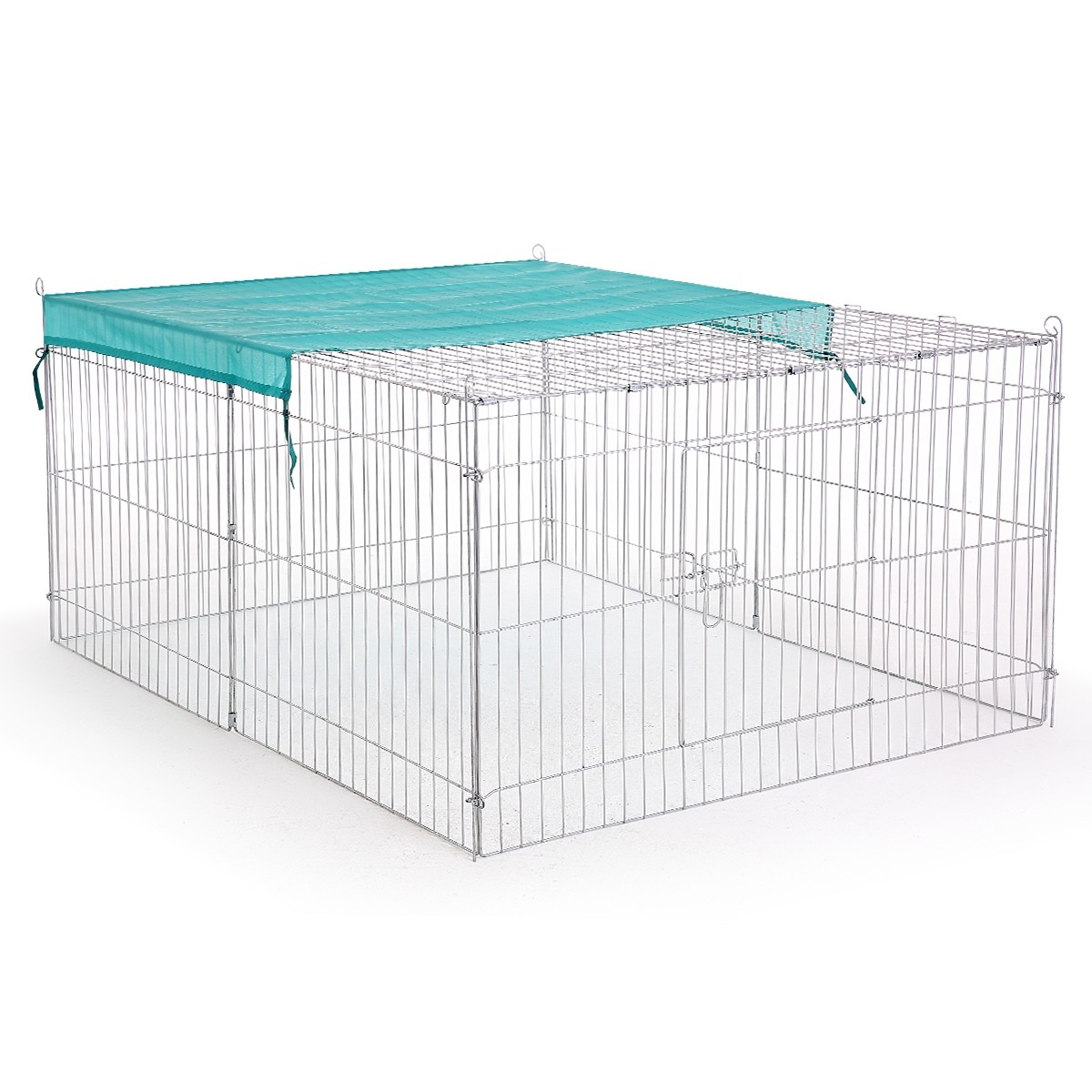 Pet Metal Cage with Fabric Cover - Two Sizes Available