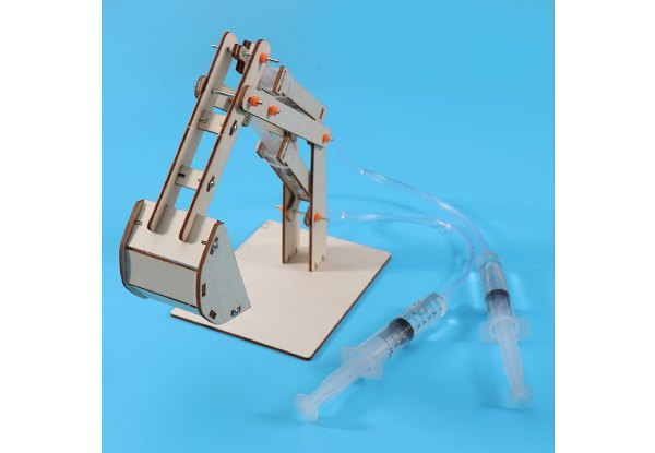 DIY STEM Needle Tube Excavator Model Kit For Kids