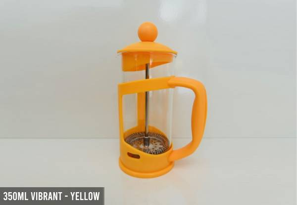 French Press Range - Available in Three Styles, Two Sizes & Four Colours