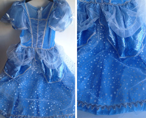 Princess Dress-Up Costume for Ages Three to Seven Years - Two Colours Available