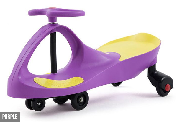 Children's Ride-On Swivel Kart - Four Colours Available