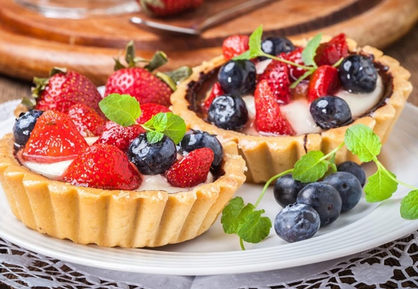 Stainless Steel Flower-Shaped Mini Tart Tin Pans - Option for Two-Set