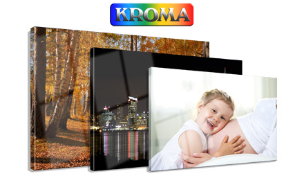 Up to 68% off Personalised Glass Prints incl. Nationwide Delivery (value up to $499.95)