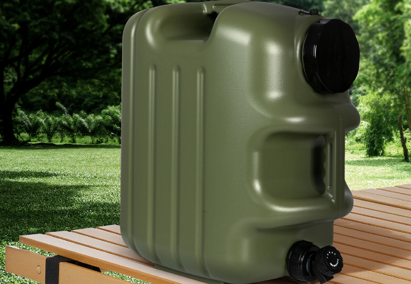 Mountview Outdoor Jerry Can Container - Three Sizes Available