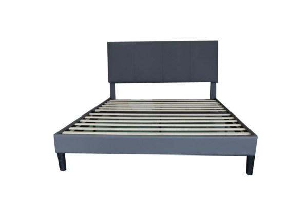 Graborone Upholstered Queen Bed Frame with Headboard