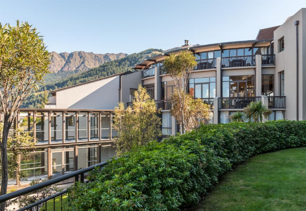 Four-Star, Two-Night Central Lakefront Queenstown Stay for Two People in a Superior Room incl. a $30 Food & Beverage Credit, Daily Cooked Breakfast, WiFi & Late Checkout - Options for Superior Lake-View Room & Up to Three Nights Available