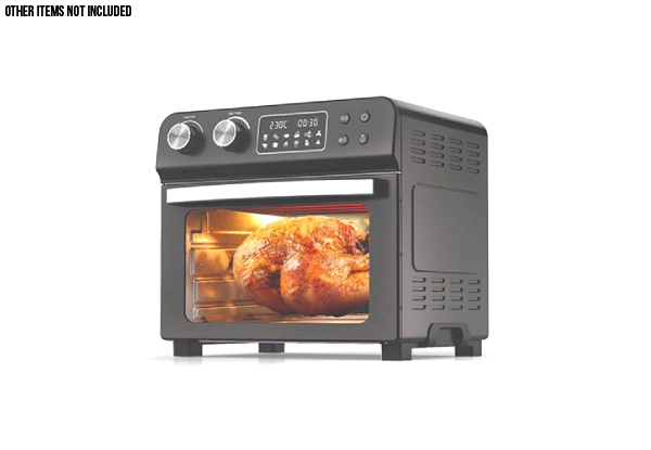 Mighty Chef Jumbo 23L Air Fryer Oven, Dehydrator & Rotisserie