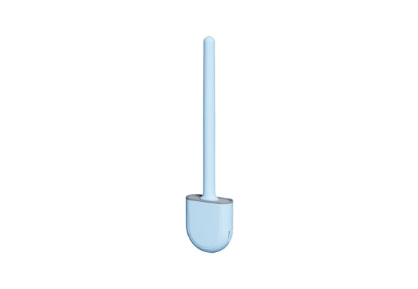 Silicone Toilet Brush with Holder - Five Colours Available