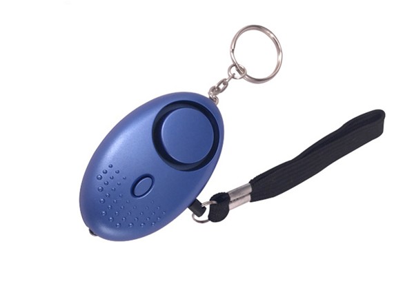 Night Safety Alarm & Light Keychain - Five Colours Available