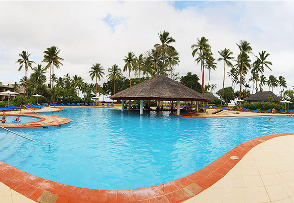 From $1,599 for a Five-Night Family Package at Naviti Resort incl. Accommodation, All Meals, Snorkeling Trip, Night Entertainment & More – Valid for Two Adults & Two Children Under 12 (value up to $2,910)