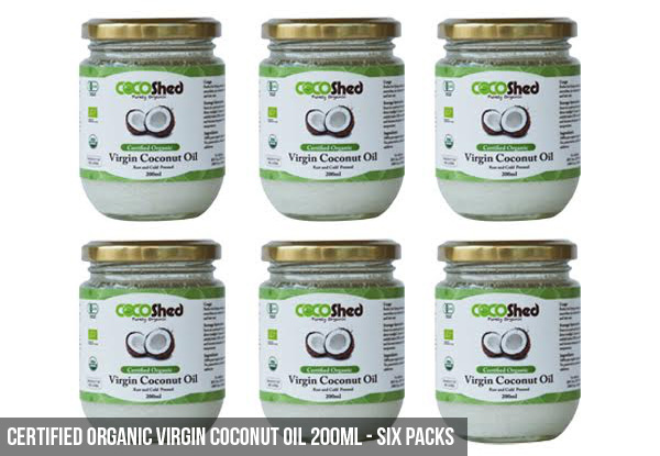 Certified Organic Virgin Coconut Oil Jar Package - Eight Options Available