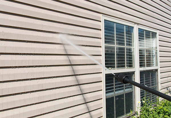 Exterior House Washing Treatment for a Two-Bedroom Single-Level Home - Options for Two-Storey & up to Five-Bedroom Homes