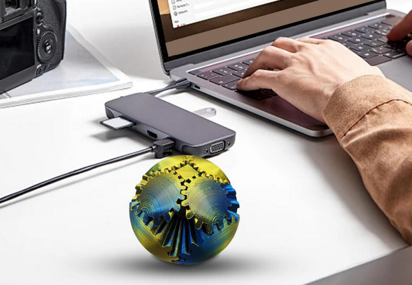 Soothing 3D Printed Gear Ball - Available in Four Styles & Option for Two