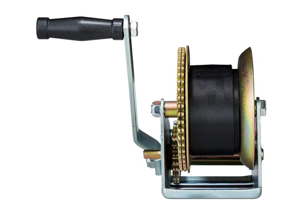 Trailer Hand Winch with 10-Metre Strap - Two Options Available