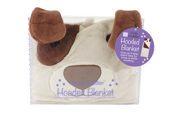 Puppy Hooded Blanket
