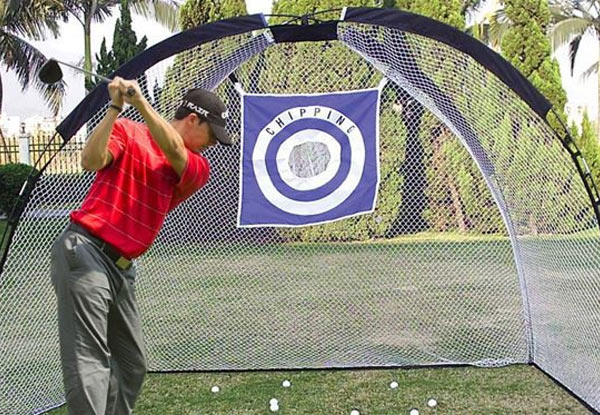 Weather-Resistant Golf Practice Hitting Net with Carry Bag