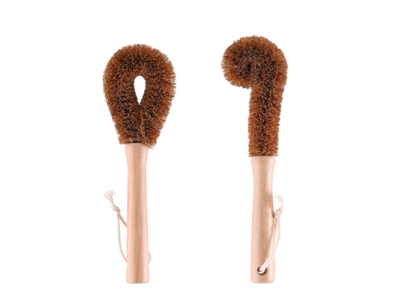 Two-Pack Coconut Fibre Dish Brushes