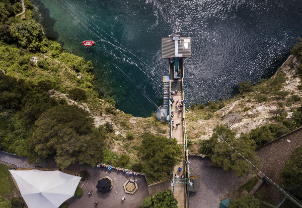 Solo Bungy Jump at Taupo's Cliff-Top Bungy - Option for Child - Valid from 9th July 2020