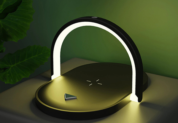 Three-In-One Wireless Charger with Night Light - Two Colours Available