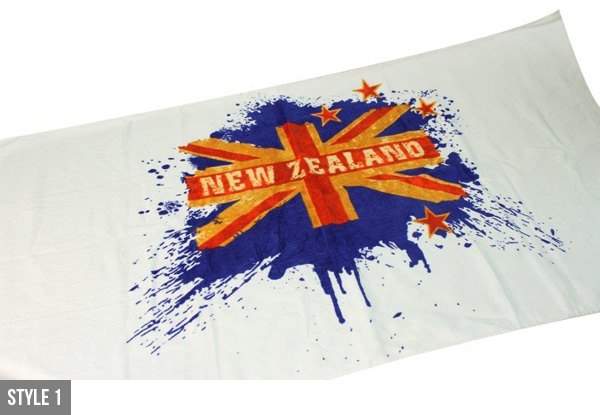 $19.99 for a Kiwiana Beach Towel - Available in 13 Designs