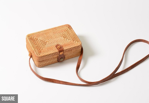 Bohemia Handmade Woven Beach Rattan Bag - Available in Three Styles