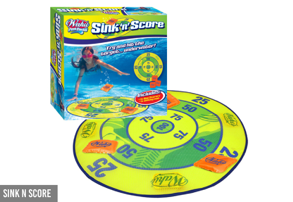 Wahu Pool Party Games Range - Six Options Available