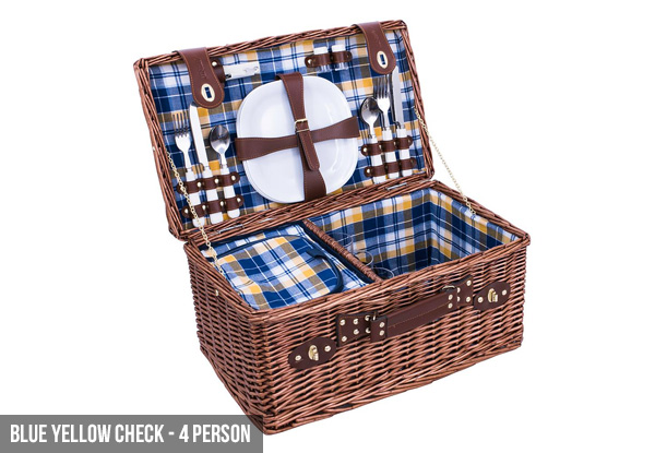 Avanti Picnic Basket Range - Seven Options Available