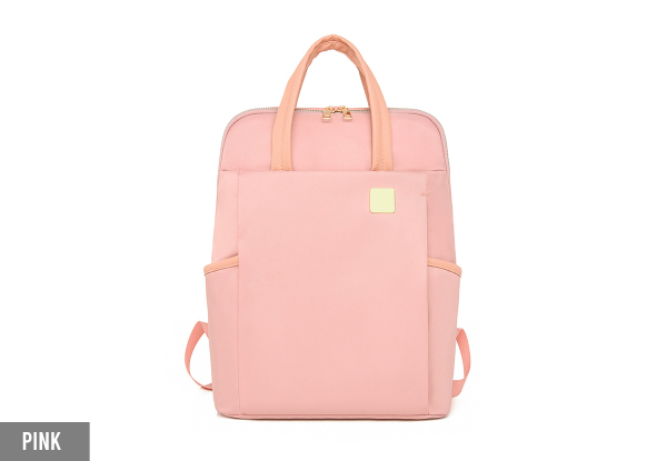 Laptop Backpack with Luggage Strap - Available in Four Colours