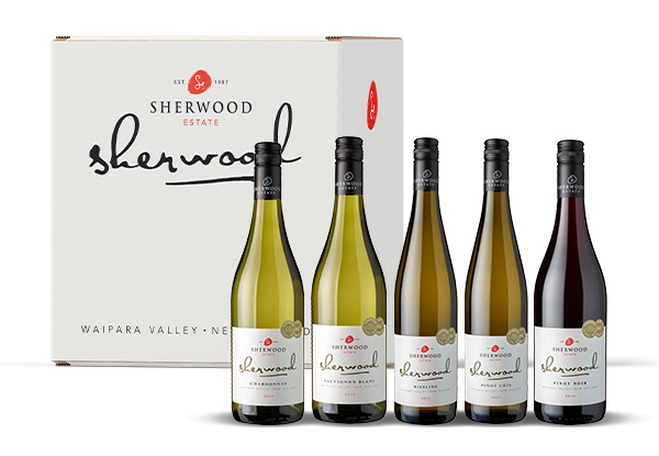Six Bottles Sherwood Wine - Five Wine Options Available - 72-Hour Flash Sale - While Stocks Last