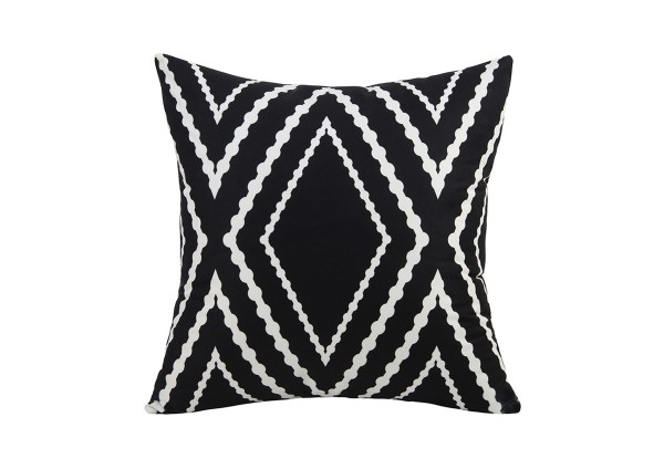 Two-Pack Water-Resistant Throw Pillow Covers - Four Colours Available & Option for Four-Pack