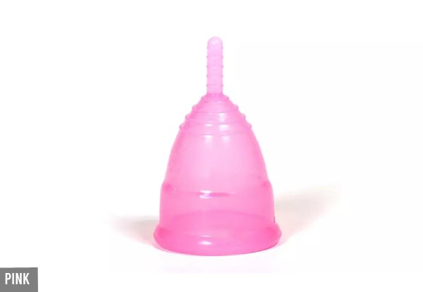 Two-Pack Silicone Menstrual Cup - Two Colours Available