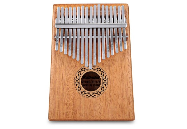 17-Key Kalimba Thumb Piano With Tuning Hammer