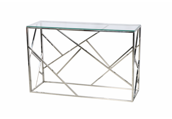 Lella Rectangle Glass Hall Table