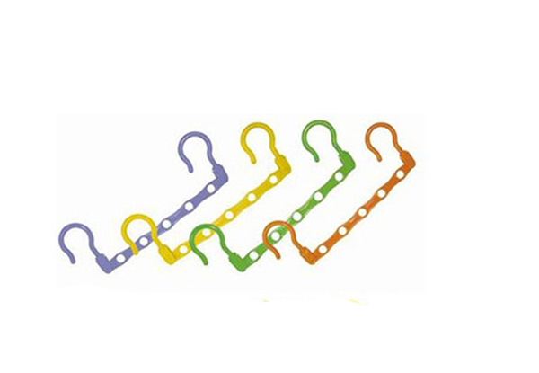 Four-Pack Space Saver Clothes Hanging Hooks - Options for Eight-Pack with Free Delivery