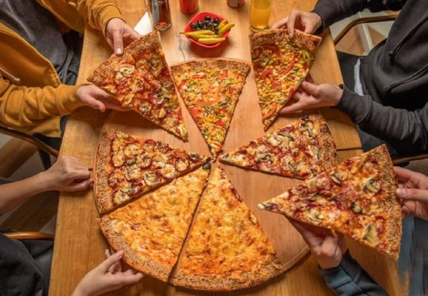 40cm Pizza with Two Beers or Wine for Two People - Option for Two Pizzas with Four Drinks & Option for 60cm Pizza - Valid at Auckland CBD & Whangaparaoa Locations