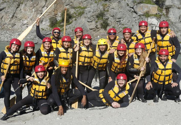 Half-Day Whitewater Rafting Experience for Two on the Shotover River, Queenstown - Options for Four or Eight People.