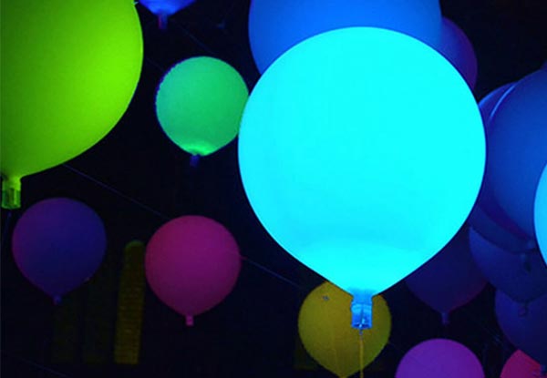 Ten LED Balloons with Free Delivery