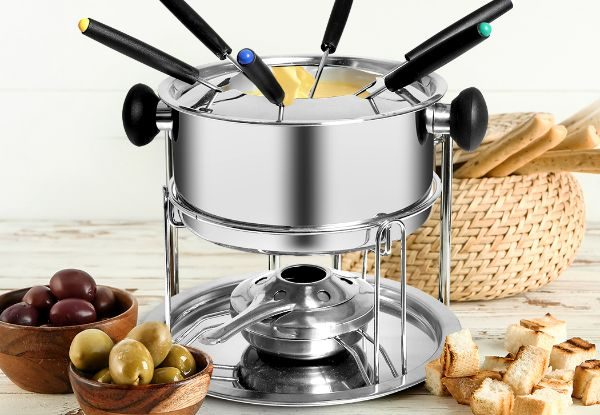 12-Piece Toque Stainless Steel Classic Fondue Set