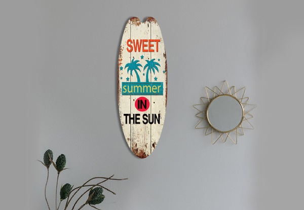 Beach Ocean Surfboard Miniboard Decor - 10 Styles Available