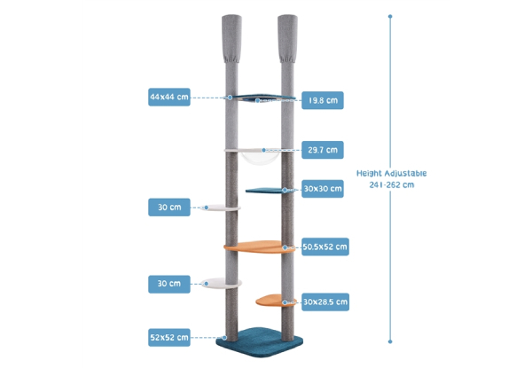 Floor to Ceiling Cat Tree